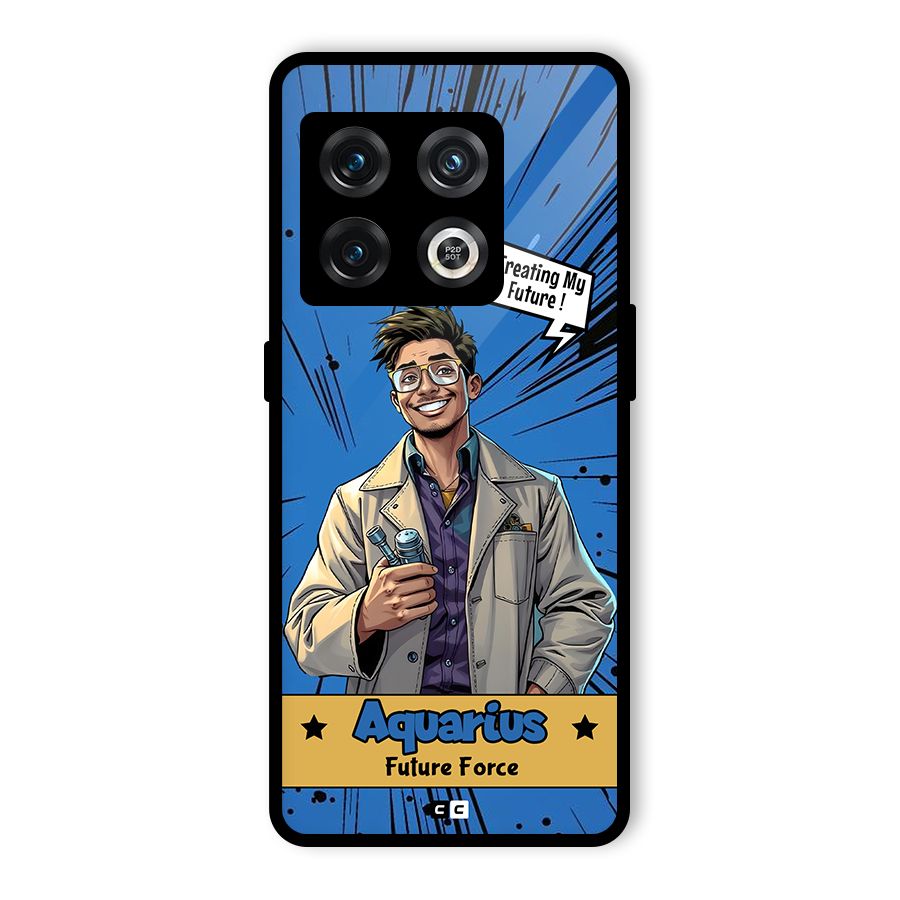 Aquarius Force Glass Back Case for OnePlus 10 Pro 5G