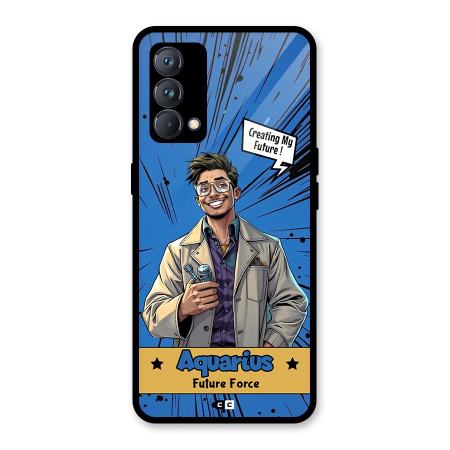 Aquarius Force Glass Back Case for Realme GT Master Edition