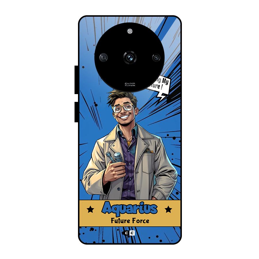 Aquarius Force Glass Back Case for Realme Narzo 60 5G