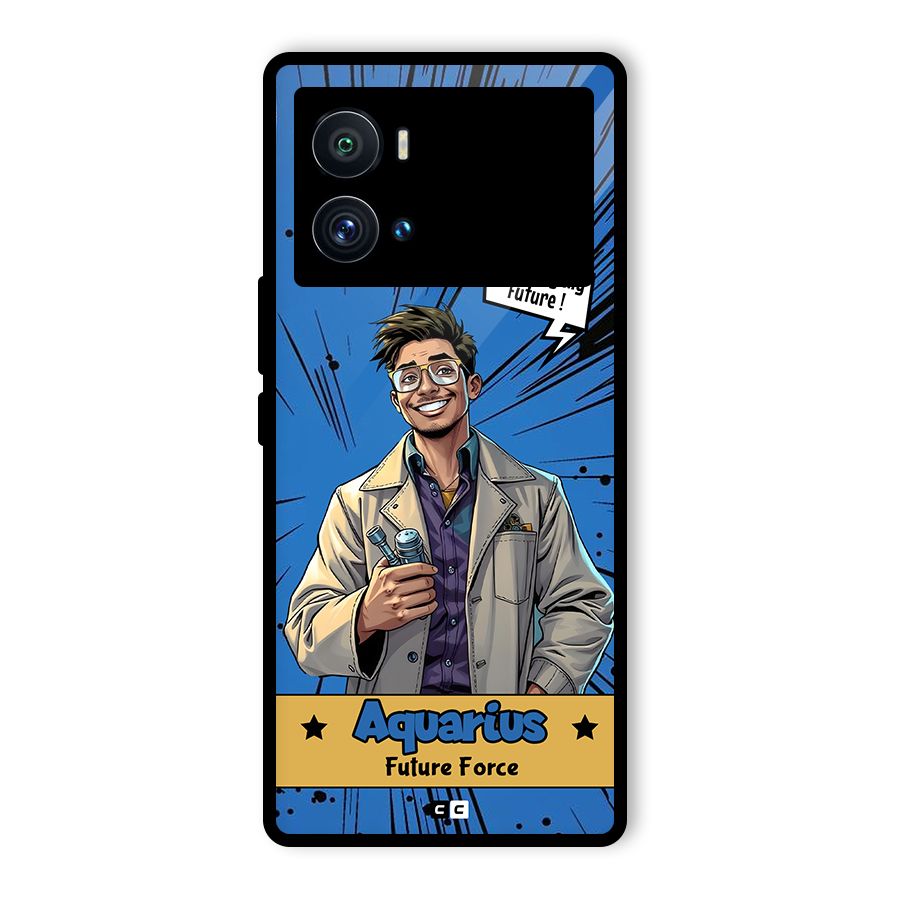 Aquarius Force Glass Back Case for Vivo iQOO 9 Pro