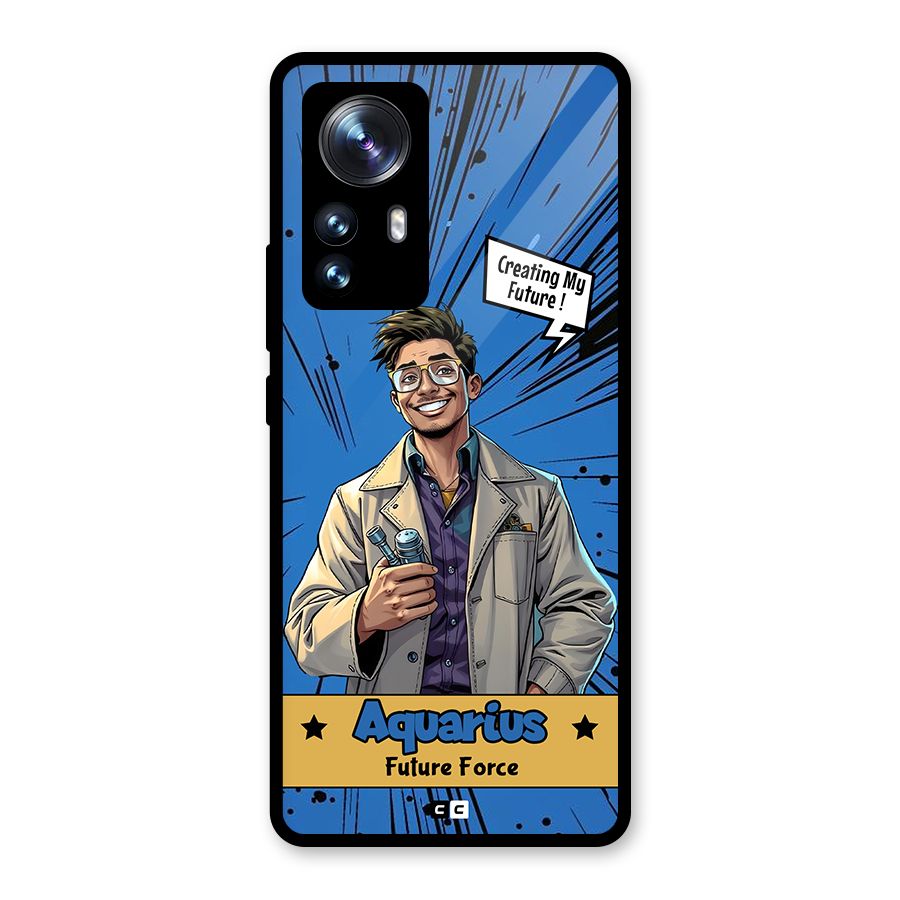 Aquarius Force Glass Back Case for Xiaomi 12 Pro