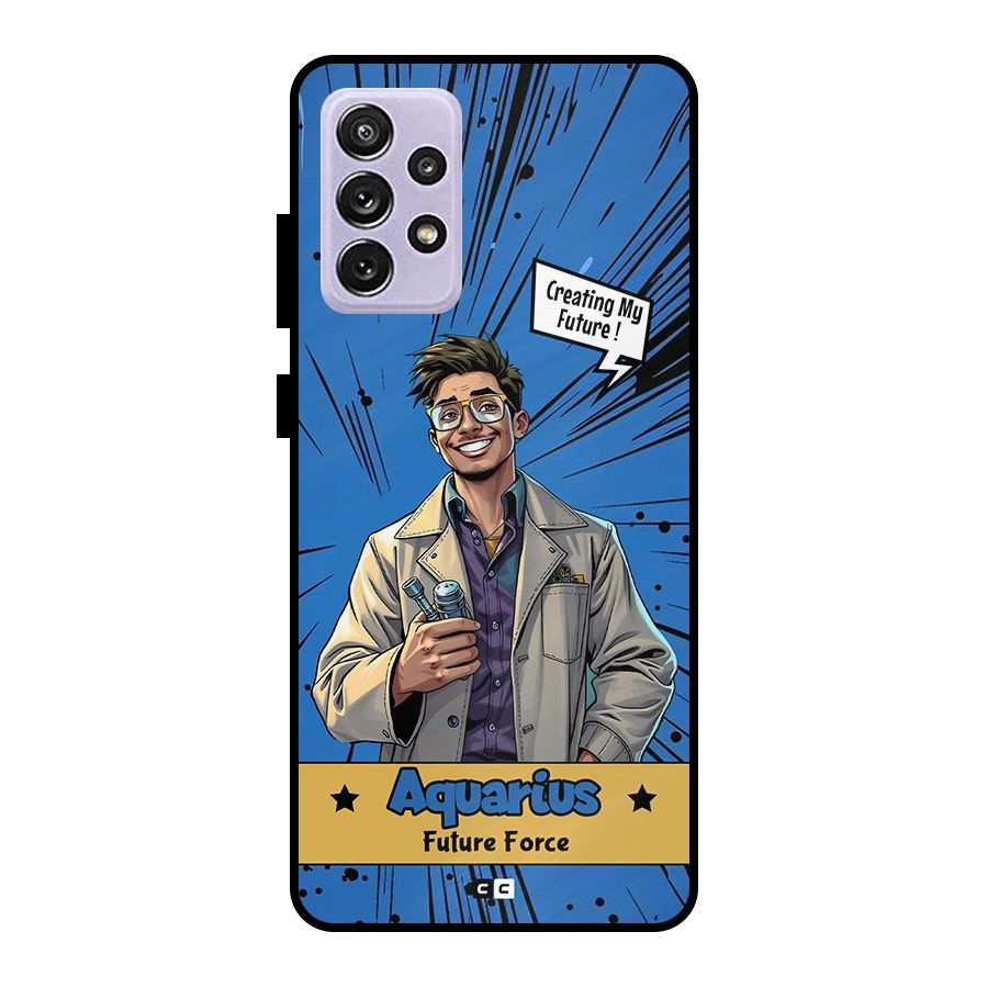Aquarius Force Metal Back Case for Galaxy A72