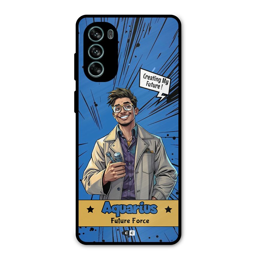 Aquarius Force Metal Back Case for Moto G62