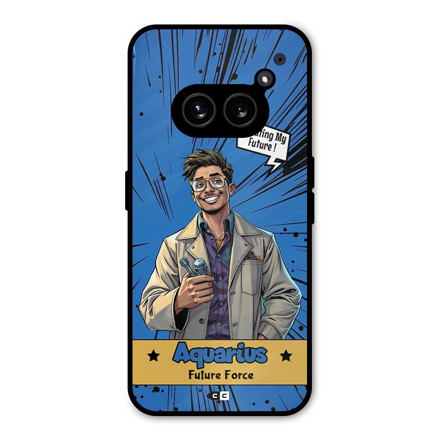 Aquarius Force Metal Back Case for Nothing Phone 2a Plus