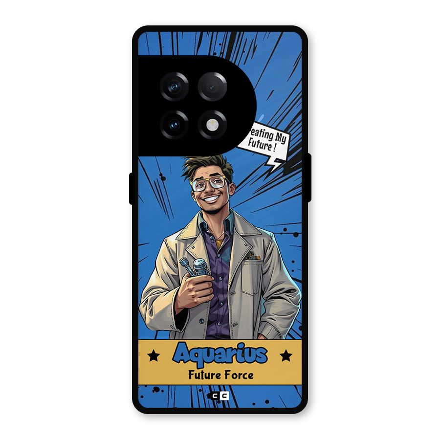 Aquarius Force Metal Back Case for OnePlus 11R