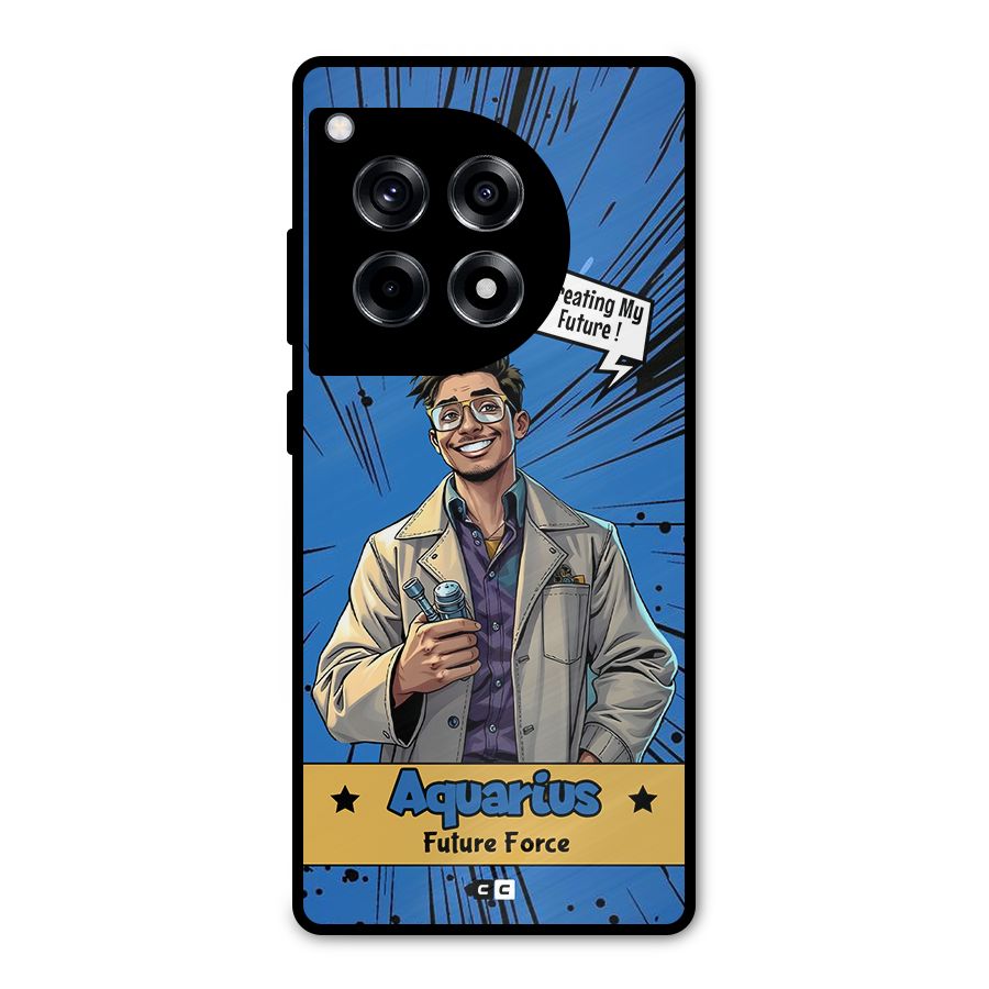Aquarius Force Metal Back Case for OnePlus 12R