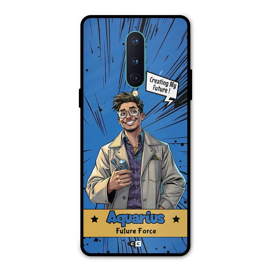 Aquarius Force Metal Back Case for OnePlus 8