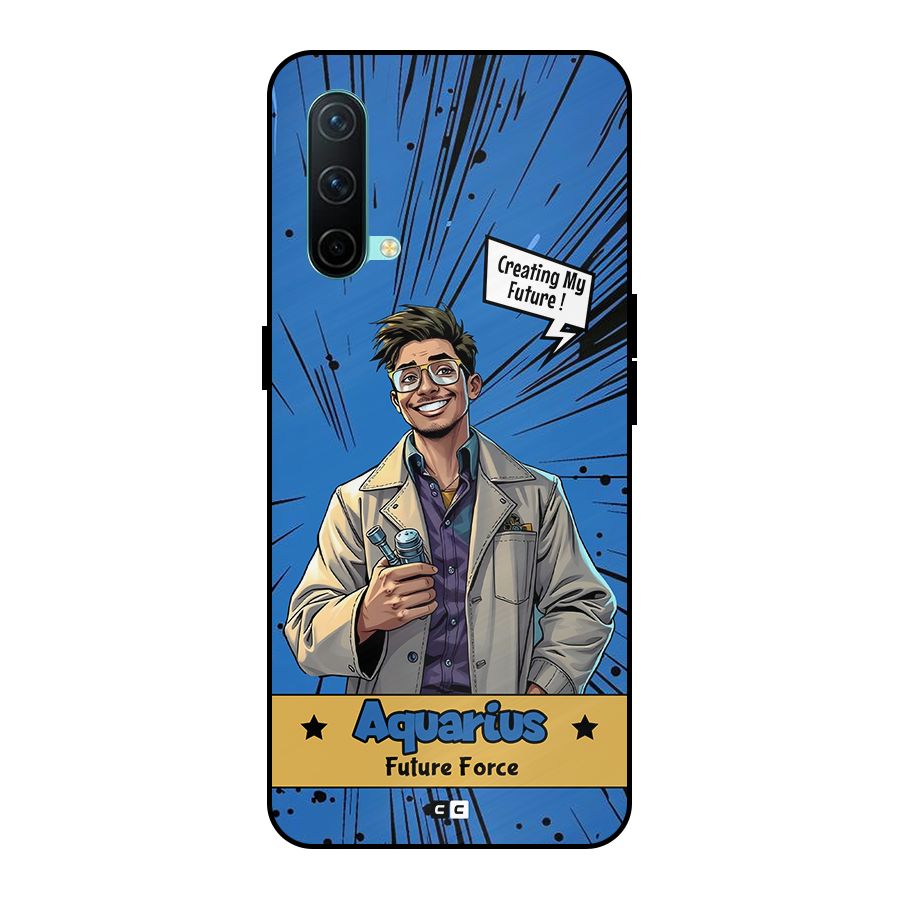 Aquarius Force Metal Back Case for OnePlus Nord CE 5G