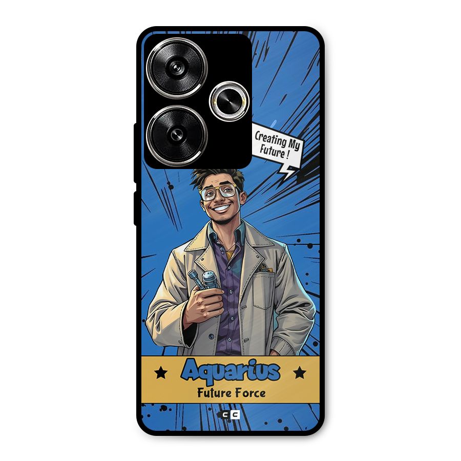 Aquarius Force Metal Back Case for Poco F6