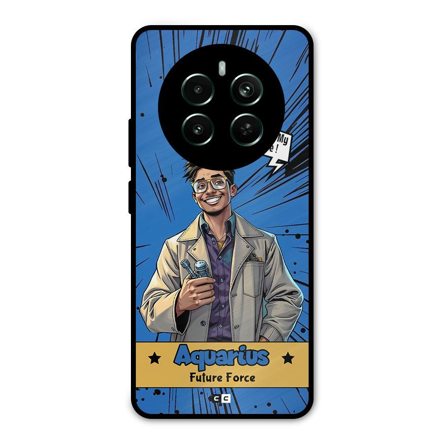 Aquarius Force Metal Back Case for Realme 12 Pro Plus
