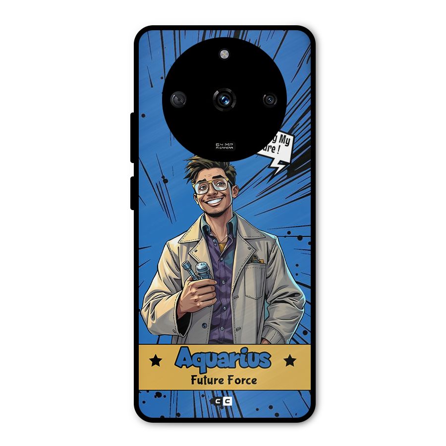 Aquarius Force Metal Back Case for Realme Narzo 60 5G