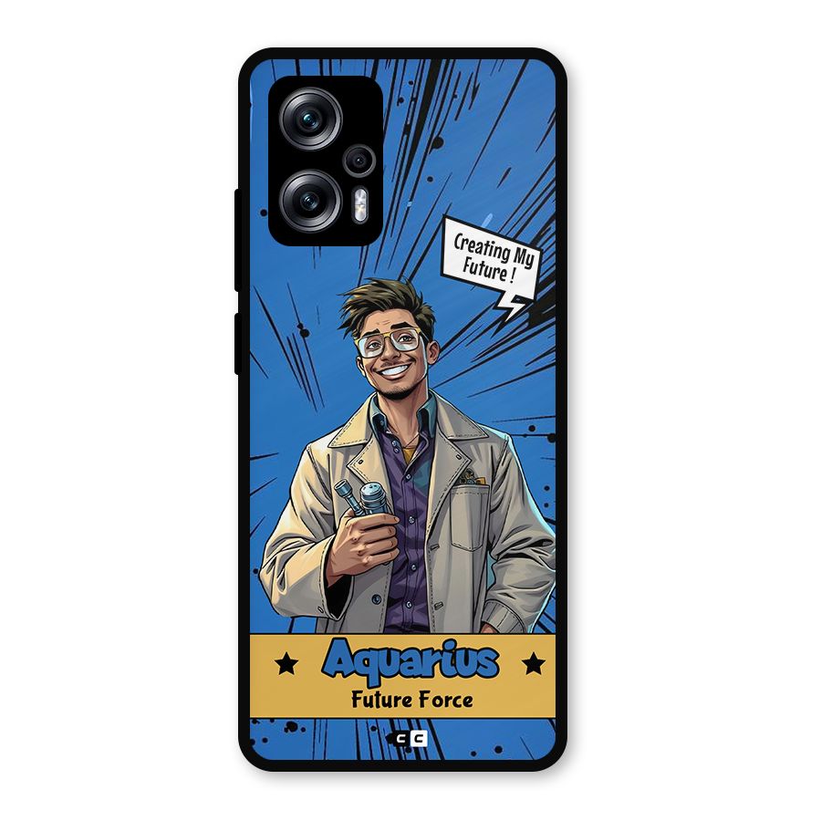 Aquarius Force Metal Back Case for Redmi K50i