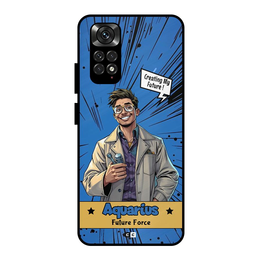 Aquarius Force Metal Back Case for Redmi Note 11 Pro