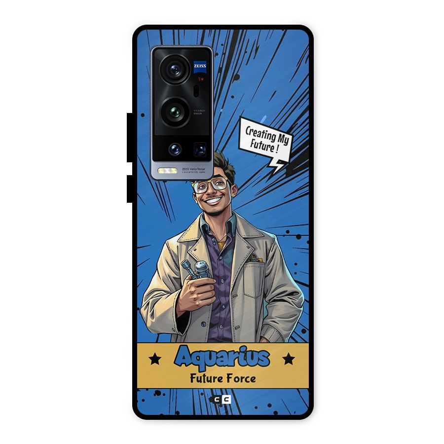 Aquarius Force Metal Back Case for Vivo X60 Pro Plus