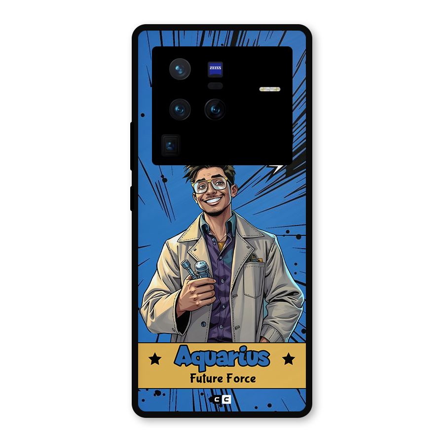 Aquarius Force Metal Back Case for Vivo X80 Pro