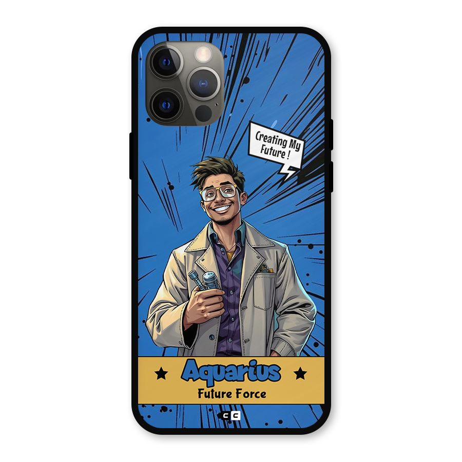 Aquarius Force Metal Back Case for iPhone 12 Pro