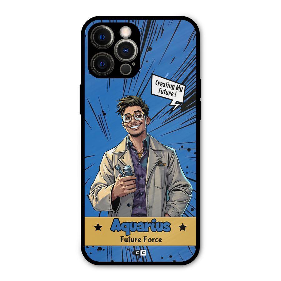 Aquarius Force Metal Back Case for iPhone 12 Pro Max