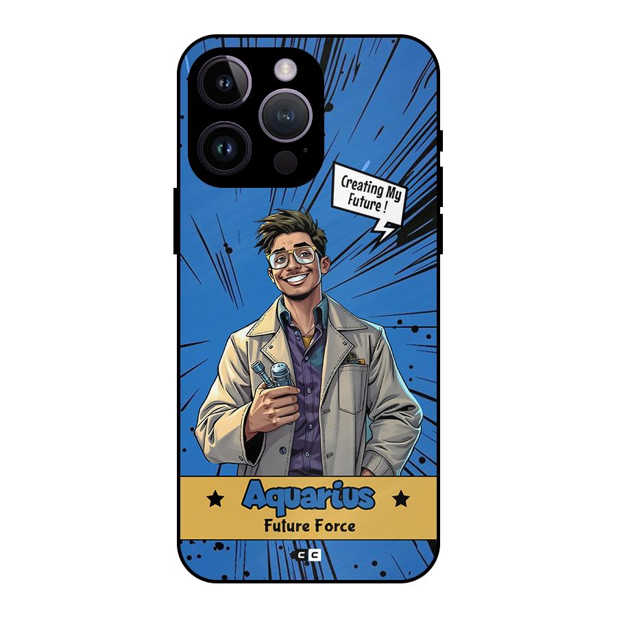 Aquarius Force Metal Back Case for iPhone 14 Pro Max