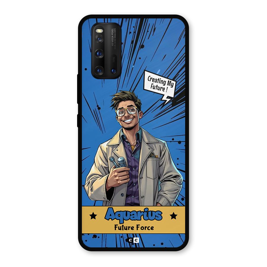 Aquarius Force Metal Back Case for iQOO 3