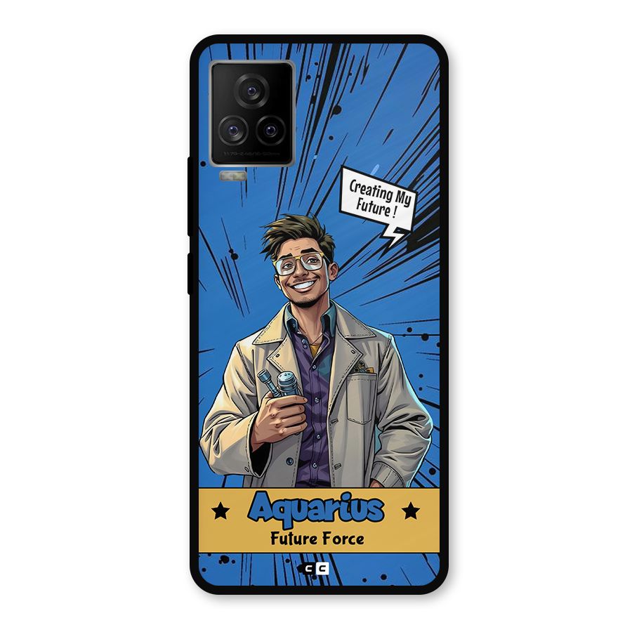 Aquarius Force Metal Back Case for iQOO 7 Legend 5G