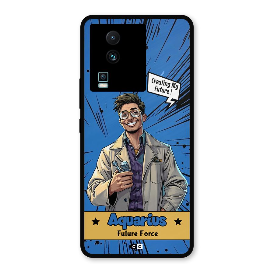 Aquarius Force Metal Back Case for iQOO Neo 7 Pro