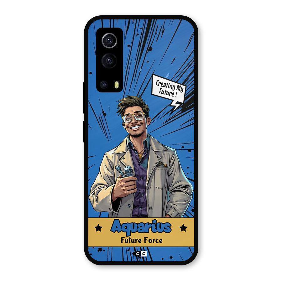 Aquarius Force Metal Back Case for iQOO Z3