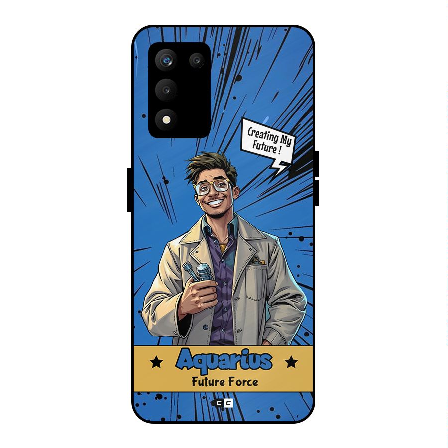 Aquarius Force Metal Back Case for realme 9 5G SE