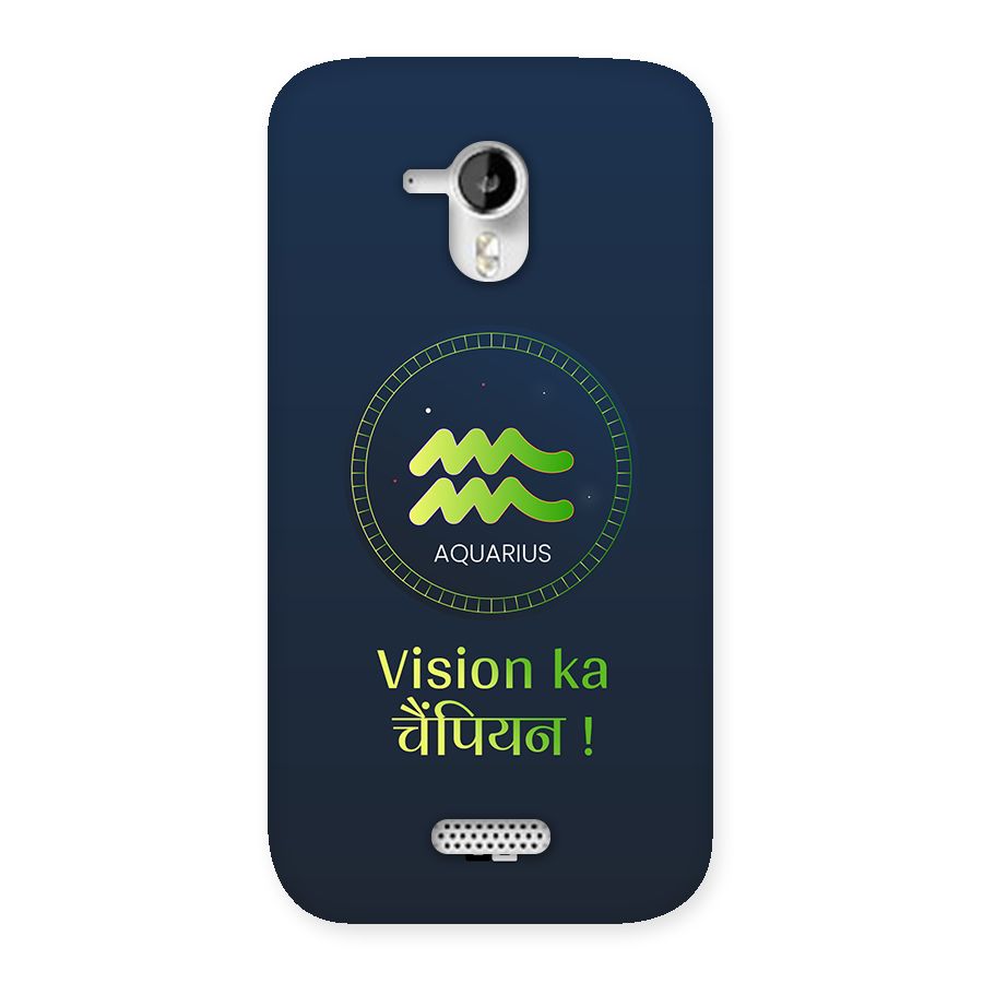 Aquarius Vision Back Case for Canvas HD A116