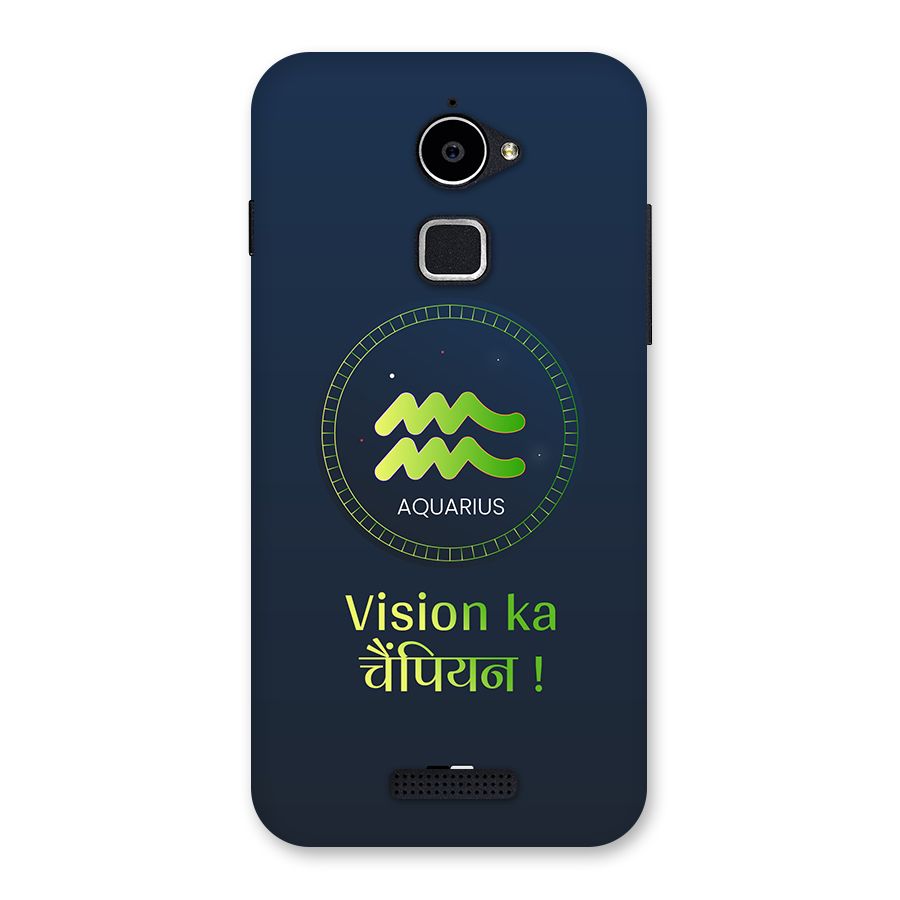 Aquarius Vision Back Case for Coolpad Note 3 Lite