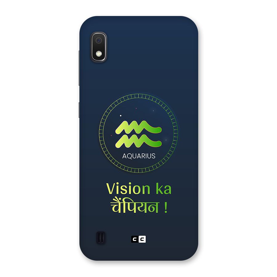 Aquarius Vision Back Case for Galaxy A10