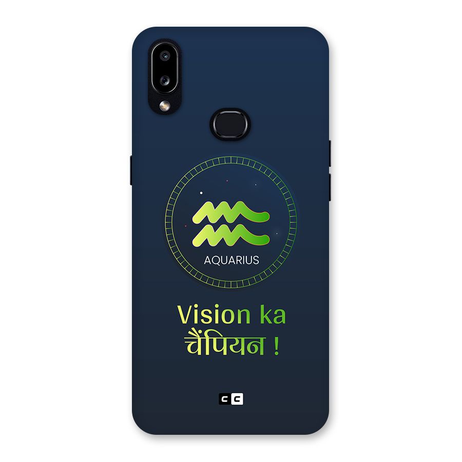 Aquarius Vision Back Case for Galaxy A10s