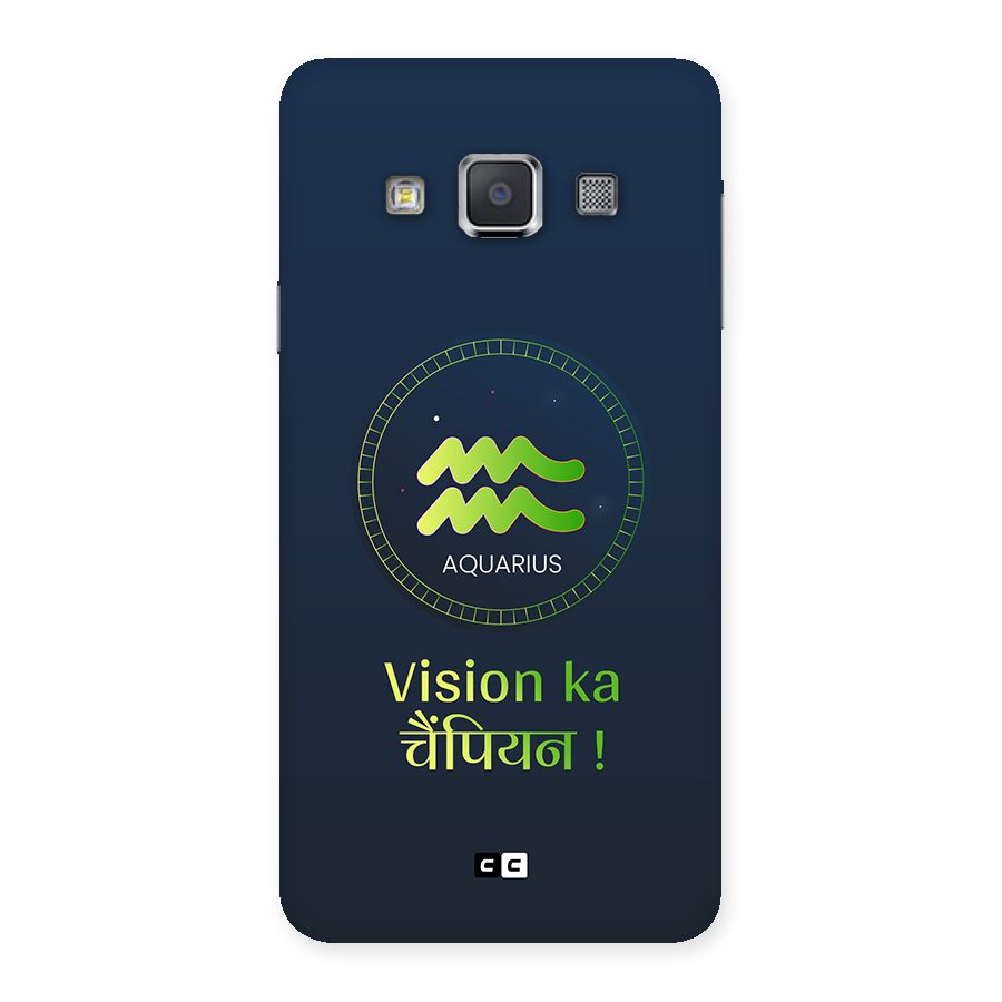 Aquarius Vision Back Case for Galaxy A3