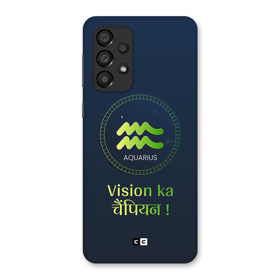 Aquarius Vision Back Case for Galaxy A33 5G
