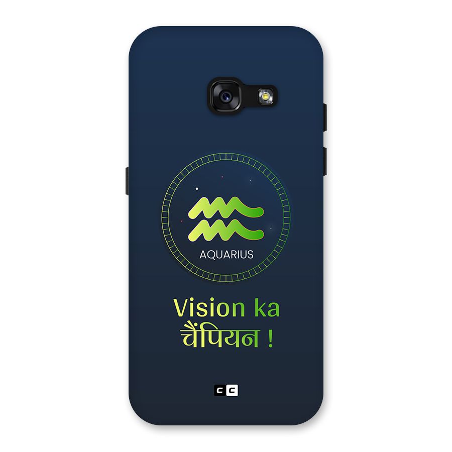 Aquarius Vision Back Case for Galaxy A3 (2017)