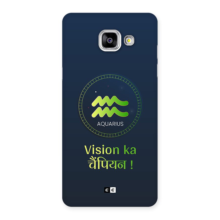 Aquarius Vision Back Case for Galaxy A5 (2016)
