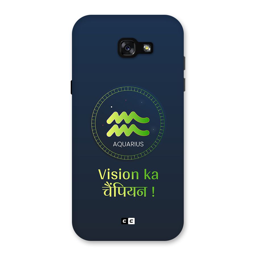 Aquarius Vision Back Case for Galaxy A7 (2017)