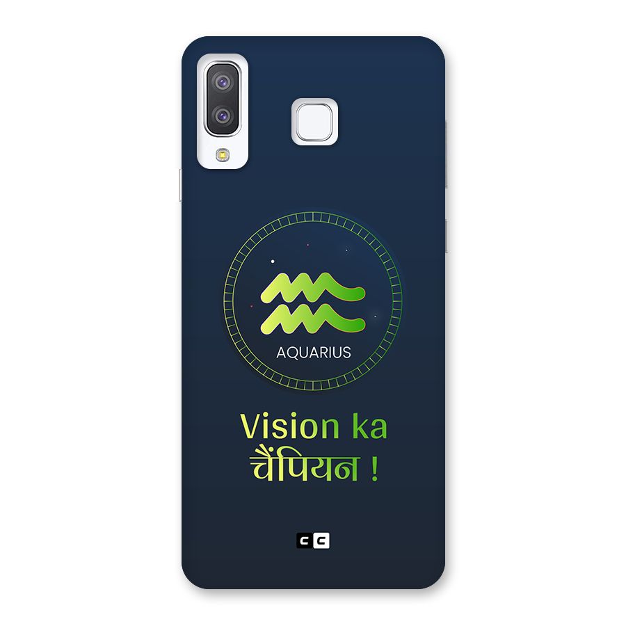 Aquarius Vision Back Case for Galaxy A8 Star