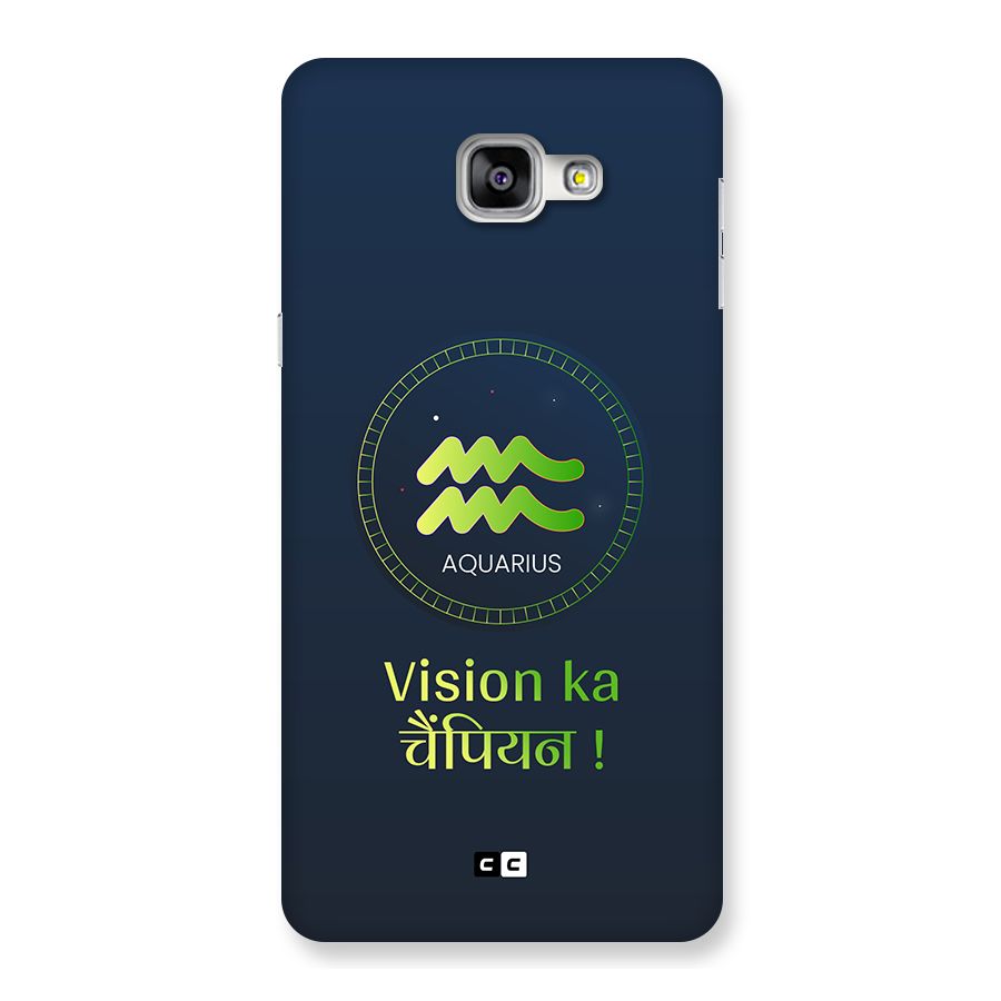 Aquarius Vision Back Case for Galaxy A9
