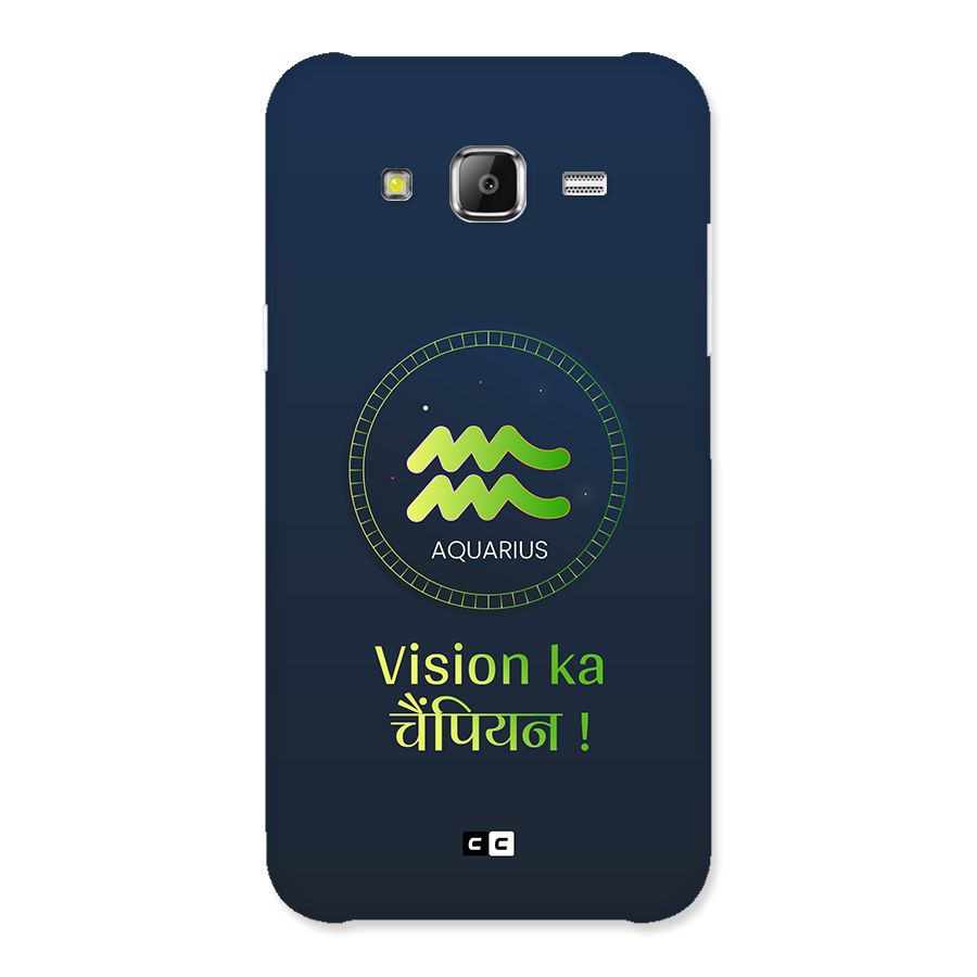 Aquarius Vision Back Case for Galaxy J2 Prime