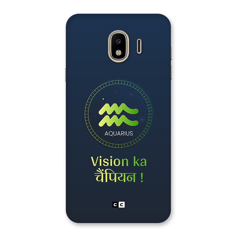 Aquarius Vision Back Case for Galaxy J4