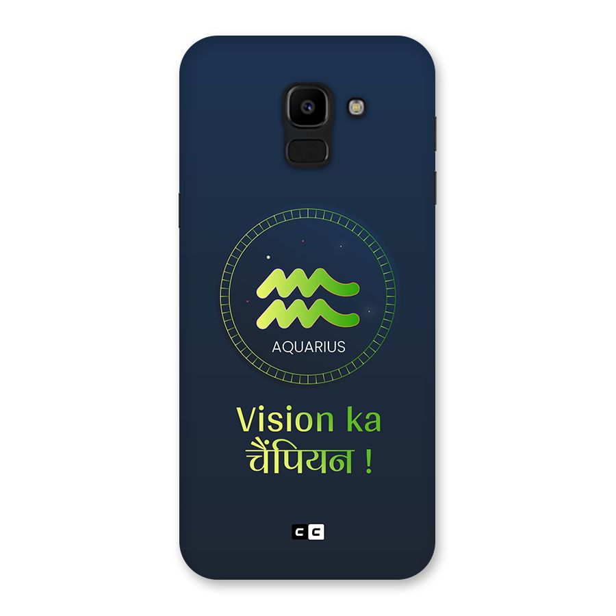 Aquarius Vision Back Case for Galaxy J6