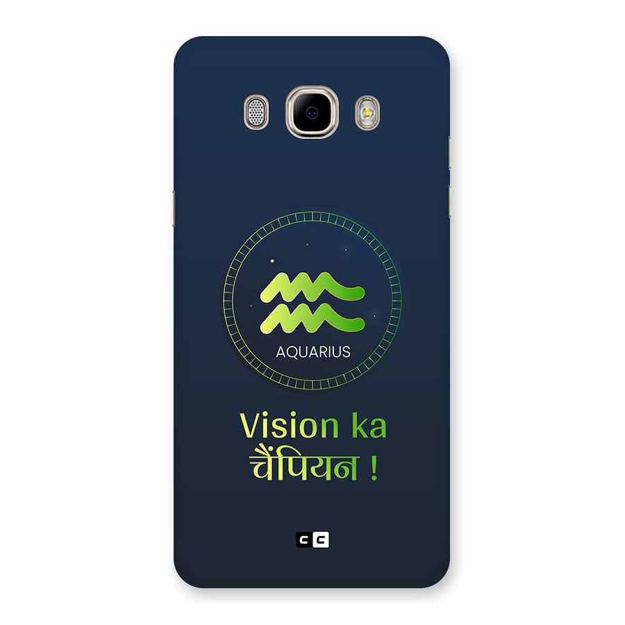 Aquarius Vision Back Case for Galaxy J7 2016