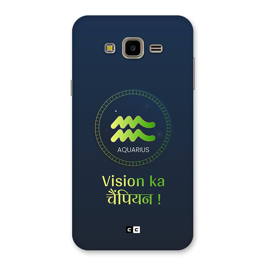 Aquarius Vision Back Case for Galaxy J7 Nxt
