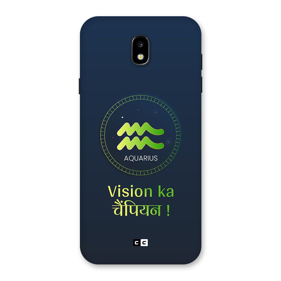 Aquarius Vision Back Case for Galaxy J7 Pro
