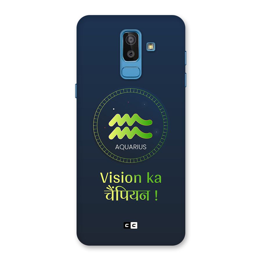 Aquarius Vision Back Case for Galaxy J8
