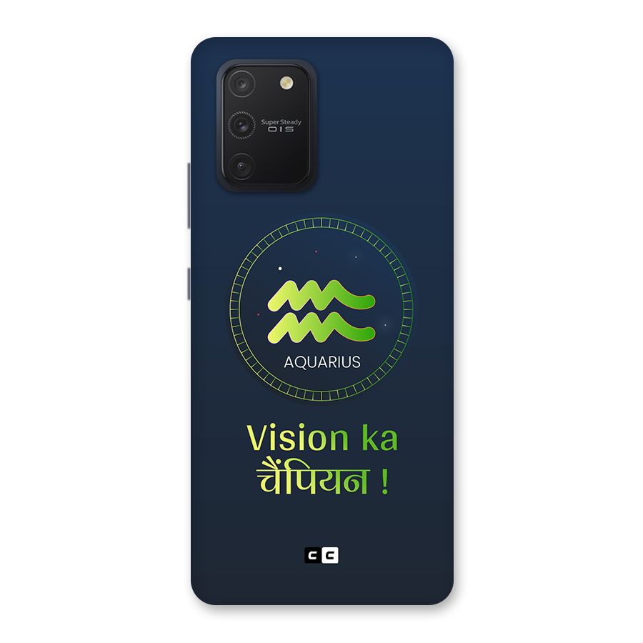 Aquarius Vision Back Case for Galaxy S10 Lite