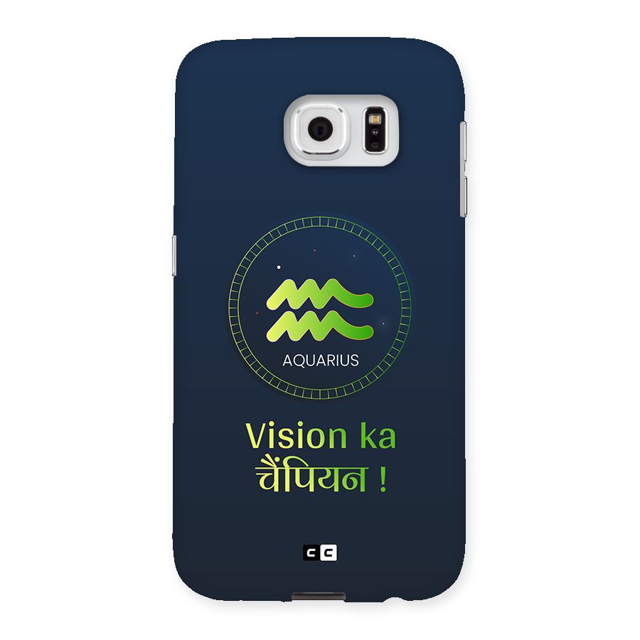 Aquarius Vision Back Case for Galaxy S6
