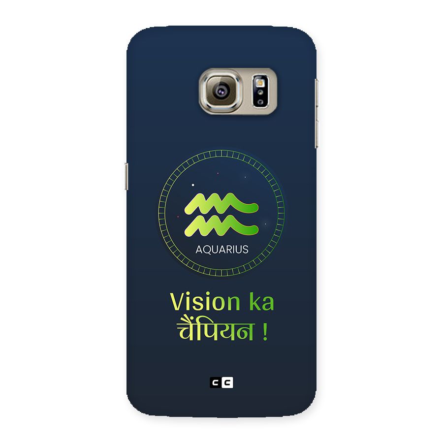 Aquarius Vision Back Case for Galaxy S6 edge