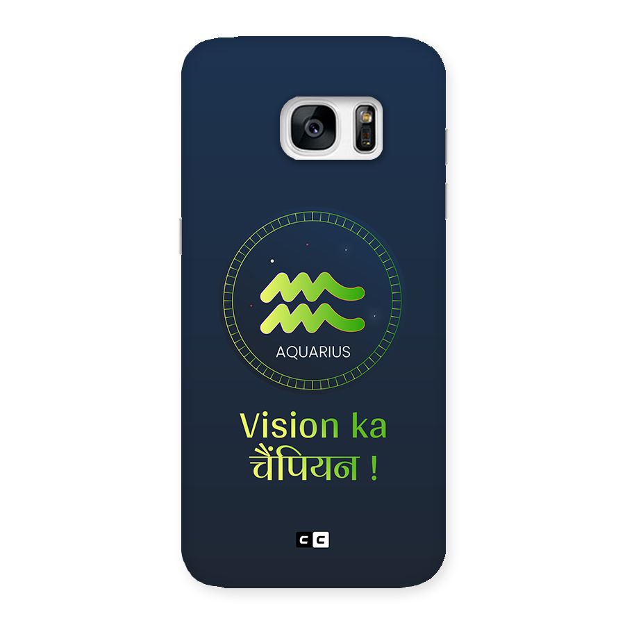 Aquarius Vision Back Case for Galaxy S7 Edge