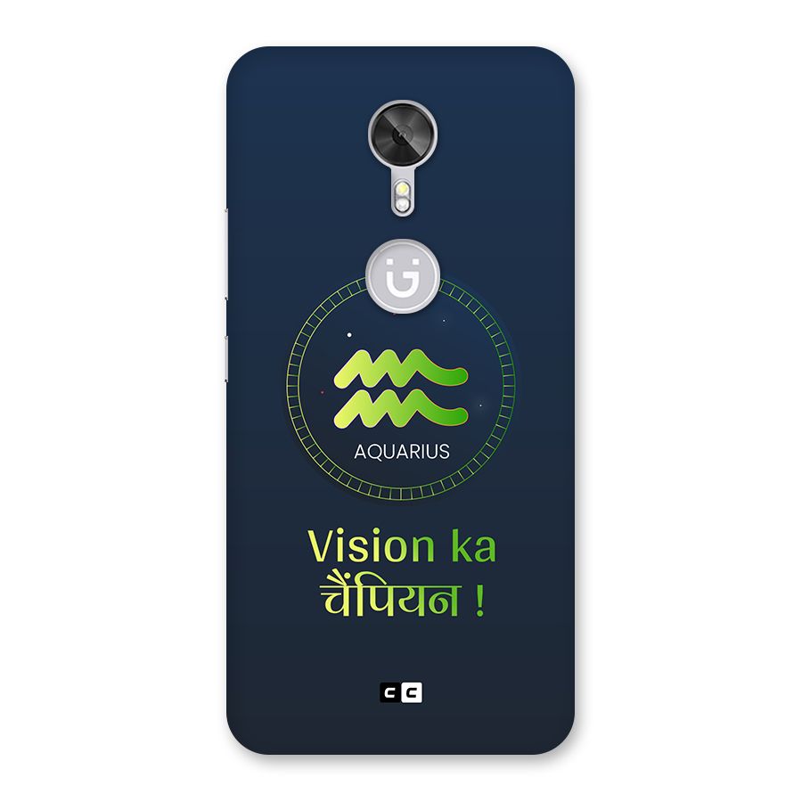 Aquarius Vision Back Case for Gionee A1